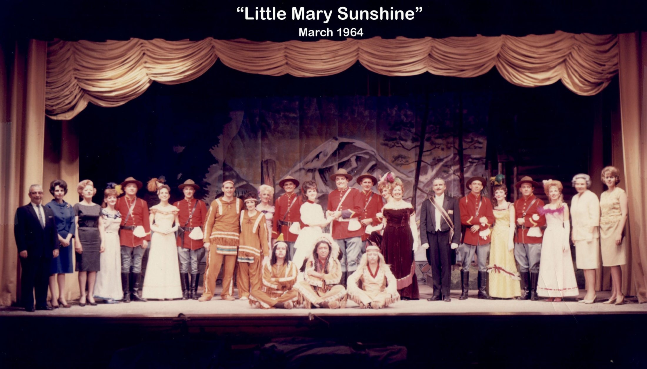 Little Mary Sunshine Cast Photo