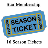 Star Membership (16 Season Tickets)